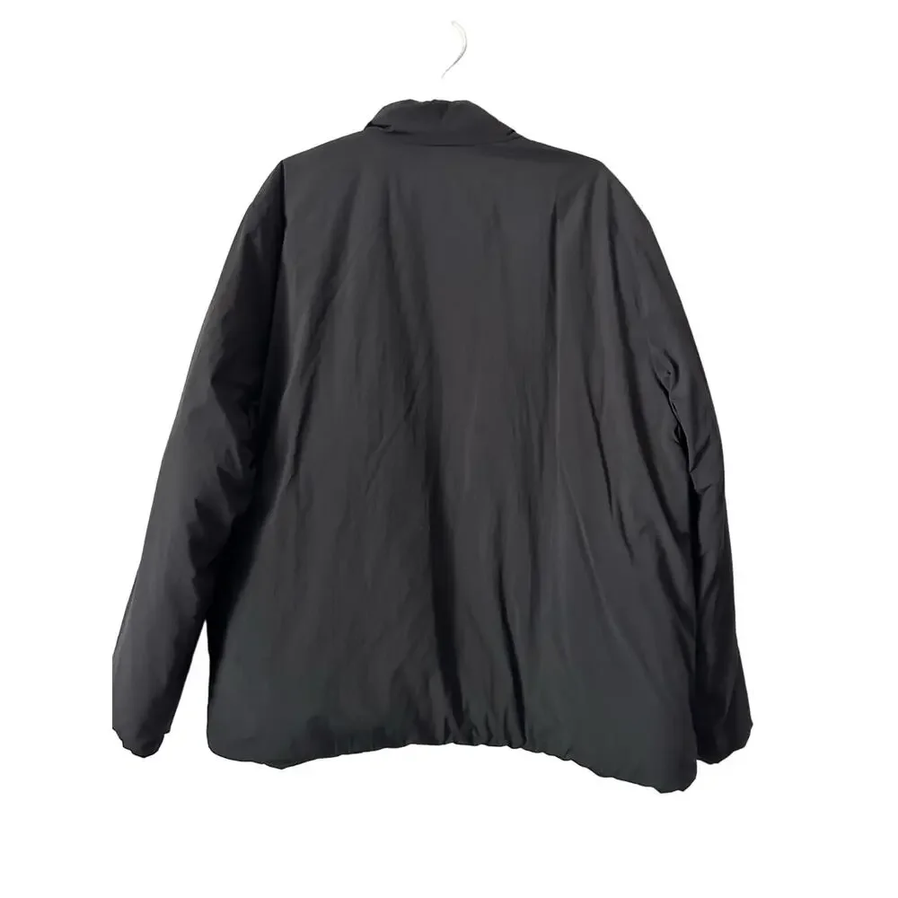 Mens Gap Black Lightweight Puffer Jacket size Large